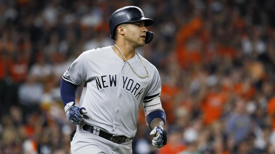 New York Yankees' Gleyber Torres is a fantasy baseball target