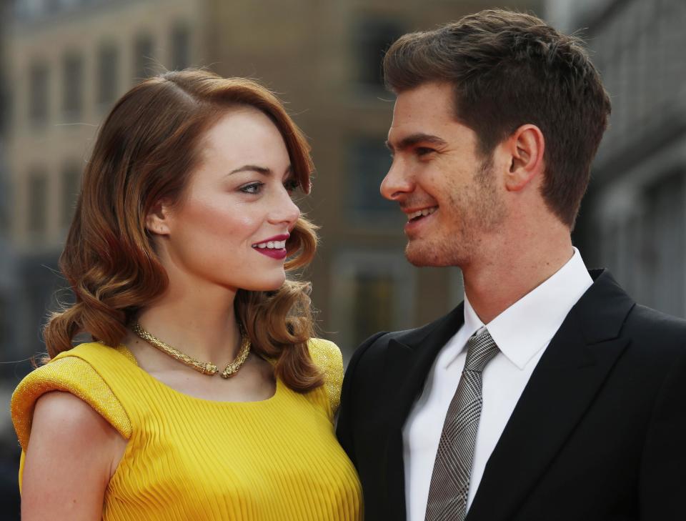 Emma Stone y Andrew Garfield