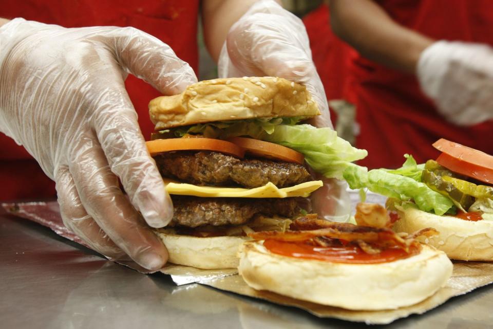 Five Guys: Bunless Cheeseburger