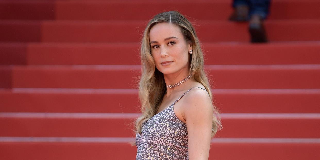 cannes, france may 25 member of the jury brie larson attends the perfect days red carpet during the 76th annual cannes film festival at palais des festivals on may 25, 2023 in cannes, france photo by kristy sparowgetty images