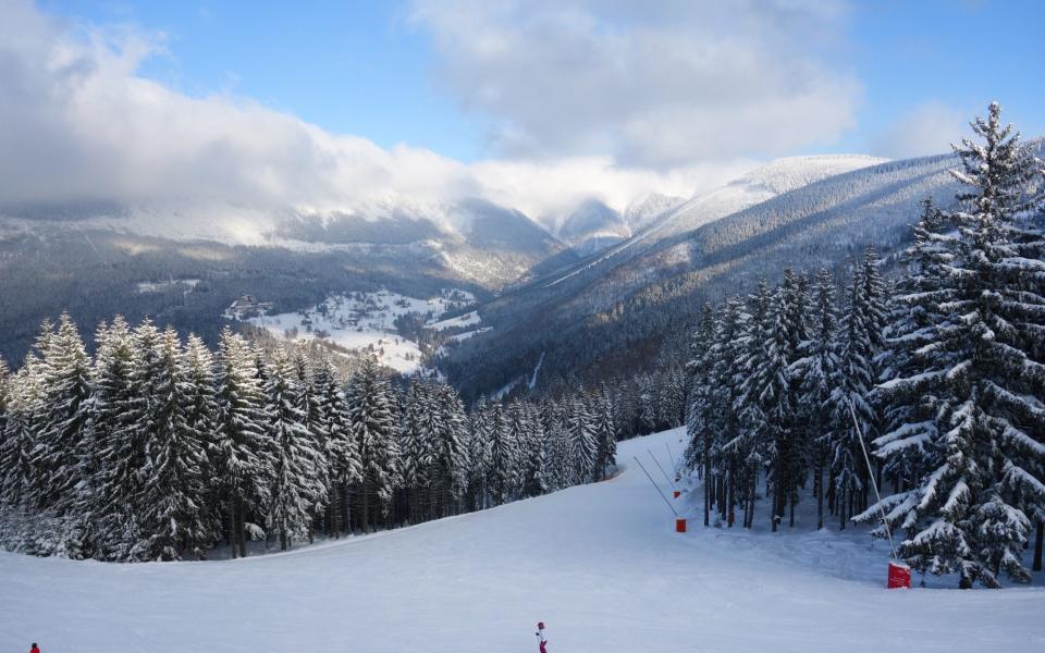 Svatý Petr is one of the ski areas in Špindlerův Mlýn