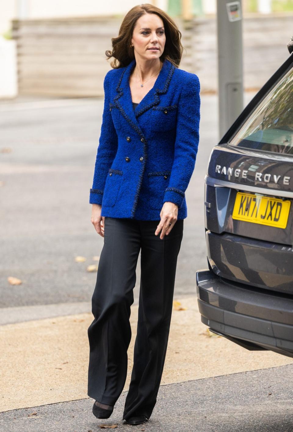 Catherine, Princess of Wales visits Copper Box Arena to celebrate the 10th anniversary of Coach Core