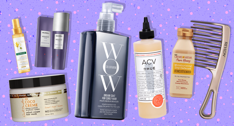 Curly hair products for the summertime