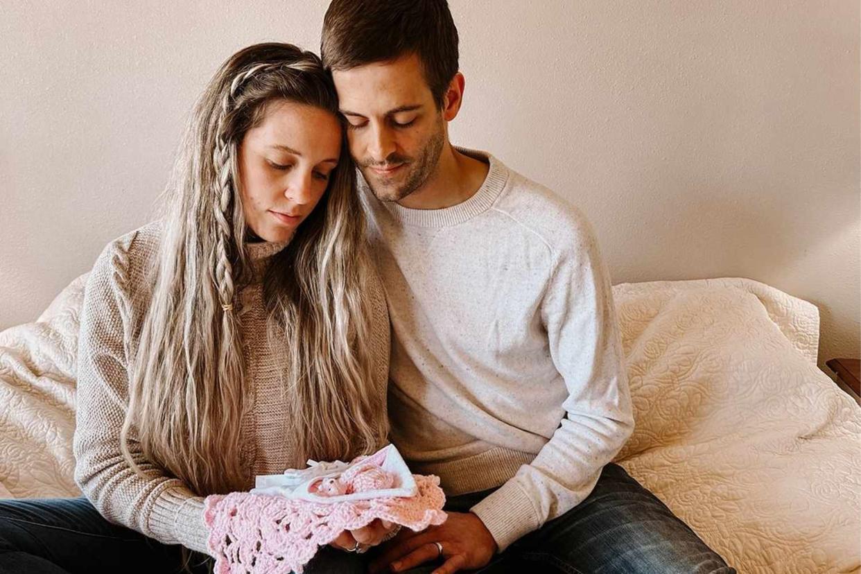 <p>Jill Duggar/Instagram</p> From left: Jill Duggar Dillard and Derick Dillard