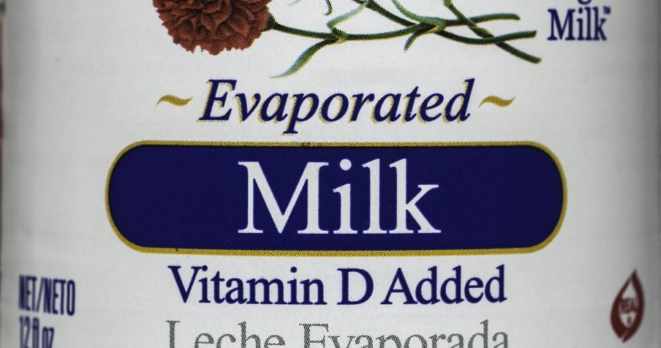 5) Evaporated Milk