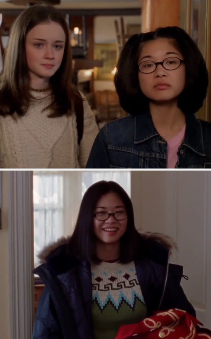 Screenshots from "Gilmore Girls"