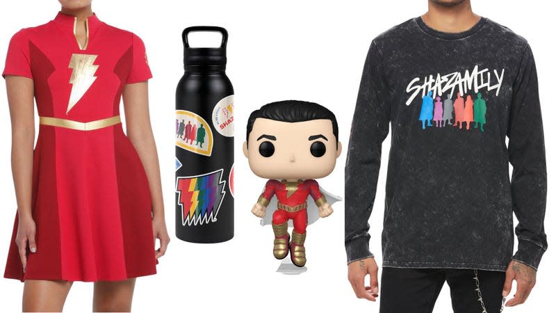 Shazam Fury of the Gods Merch