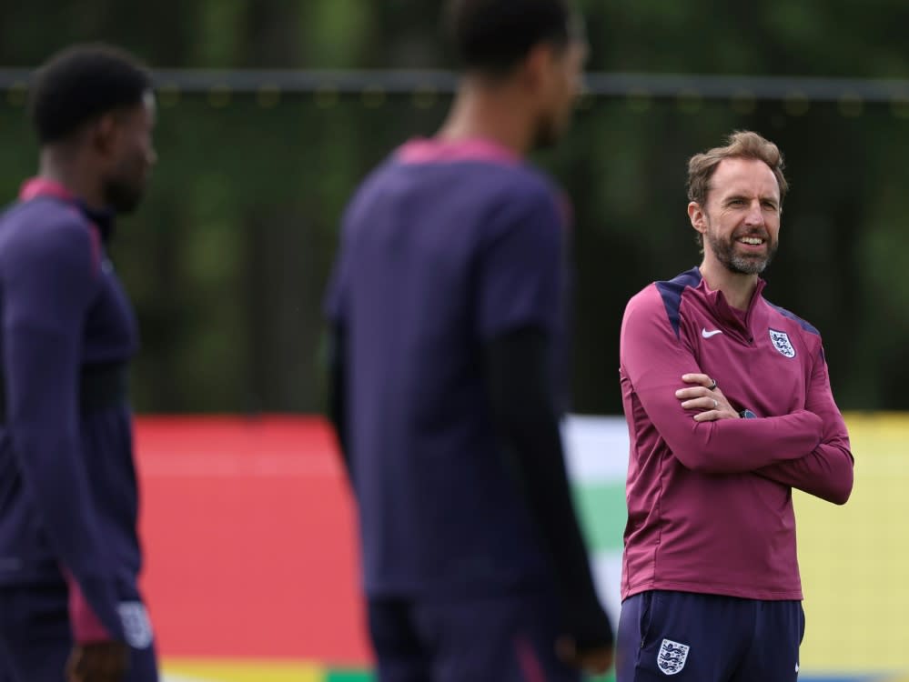 Southgate sieht sein Team im Kommen (Adrian DENNIS)