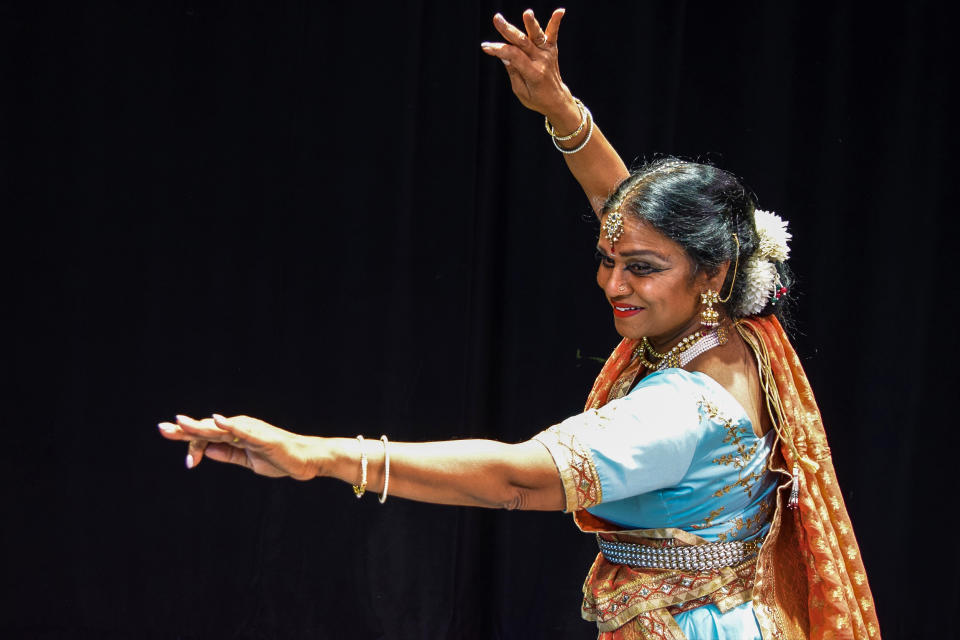 Abha B. Roy is a professional Kathak dancer, one of eight Indian classical dances. (Flushing Town Hall)
