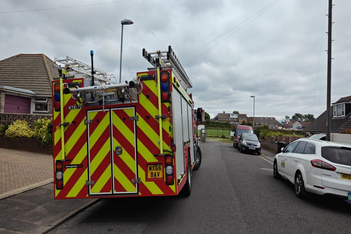 Emergency services were called to a property fire this morning in Sunnyside Road in Weymouth.  <i>(Image: Cristiano Magaglio)</i>