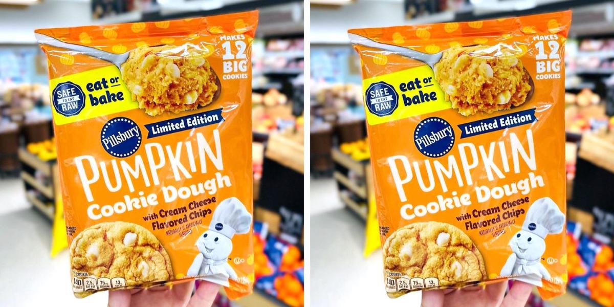 Pillsbury Just Released Pumpkin Cream Cheese Cookies