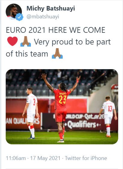 Michy Batshuayi (Twitter)