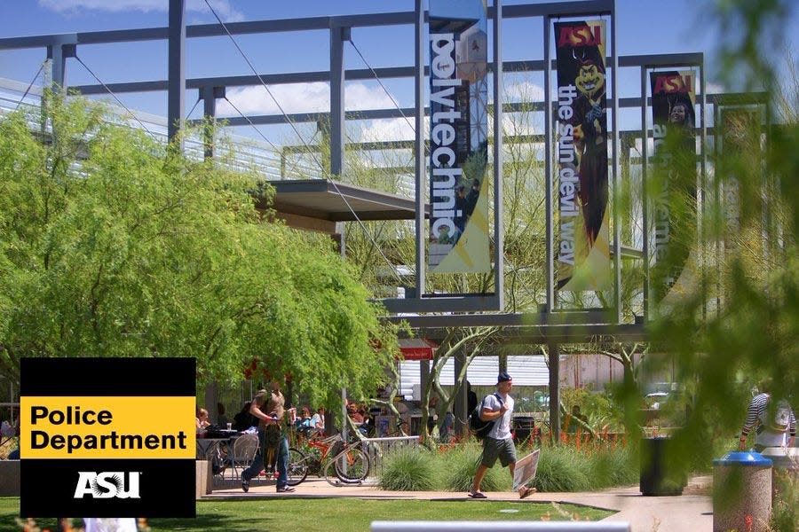 A man armed with a gun was arrested on Saturday at Arizona State University's Tempe campus, according to police.