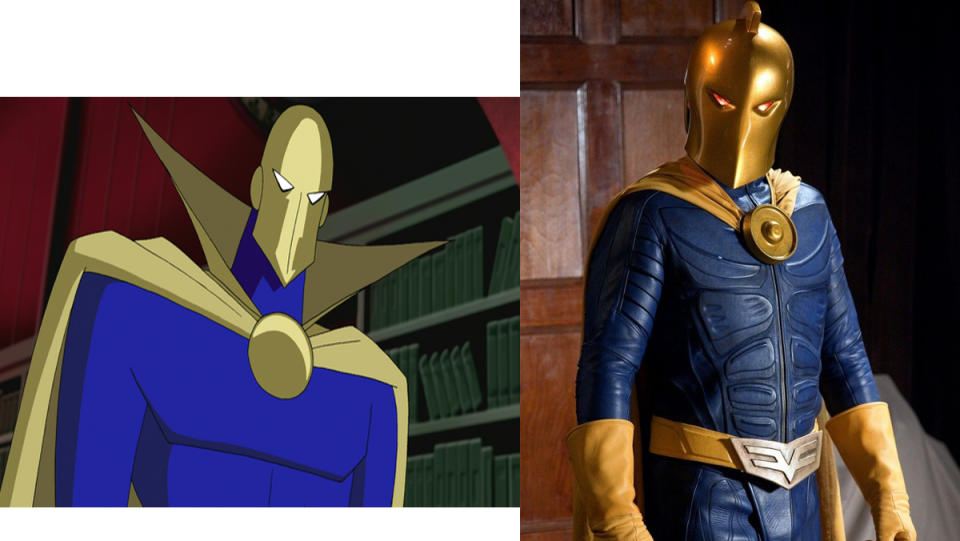 The DC animated universe and Smallville are among the few places outside comics Doctor Fate has turned up.