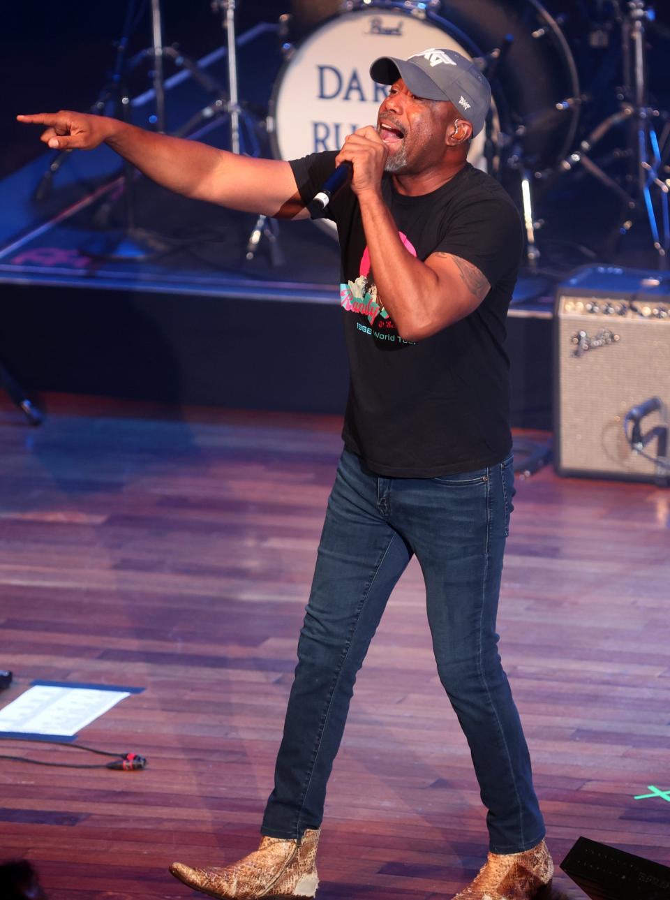 Darius Rucker performs during the 15th annual Darius and Friends benefit concert for St. Jude’s Children’s Research Hospital held at the Ryman Auditorium Monday, June 3, 2024.