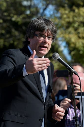 Former Catalan president Carles Puigdemont fled to Belgium after the failed independence bid