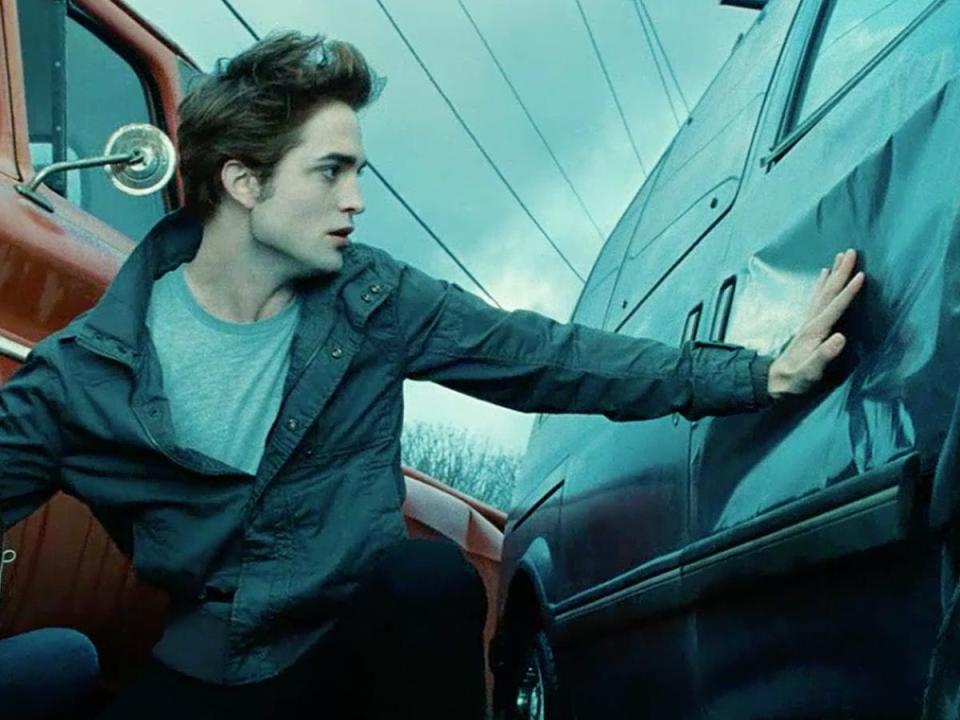 twilight car crash scene