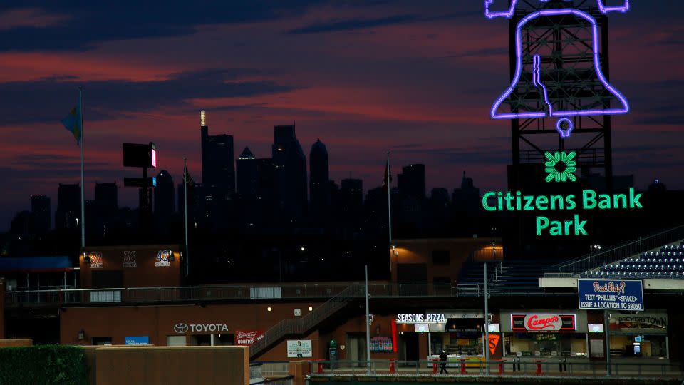 Philadelphia joined a national initiative to dim building lights during the spring and fall bird migrations. - Matt Slocum/AP