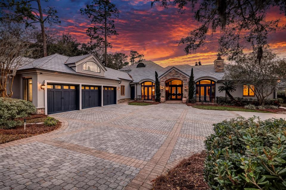 Located at 6724 N. Epping Forest Way, this 6,857-square-foot home on more than a half-acre along the St. Johns River is filled with elegant features. It sold on March 21 for $3.1 million.