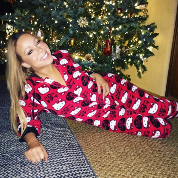 Celebrities Wearing Matching Holiday, Christmas Pajamas: Pics