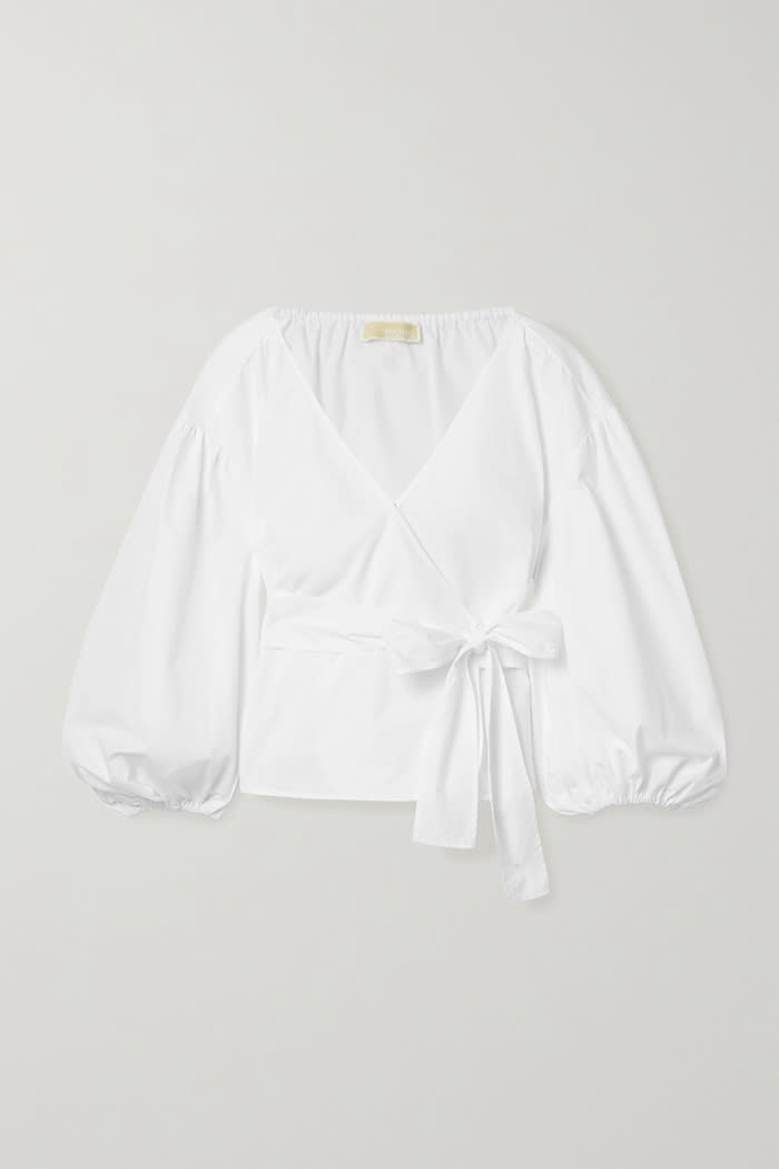 michael michael kors white blouse