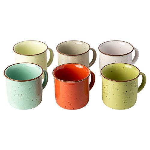 Ceramic Speckled Campfire Mugs