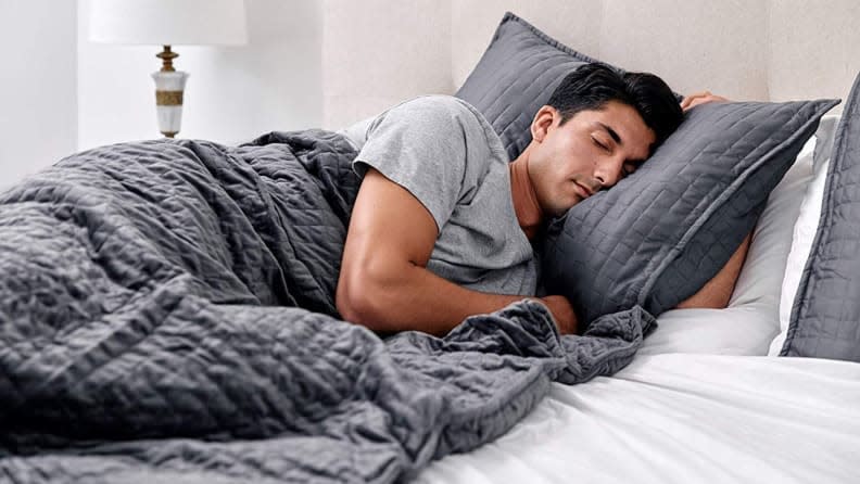 50 best gifts for men 2022: Gravity Weighted Blanket.