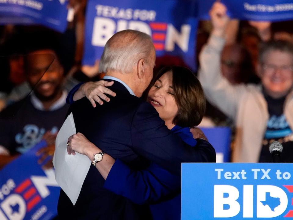 Joe Biden Amy Klobuchar