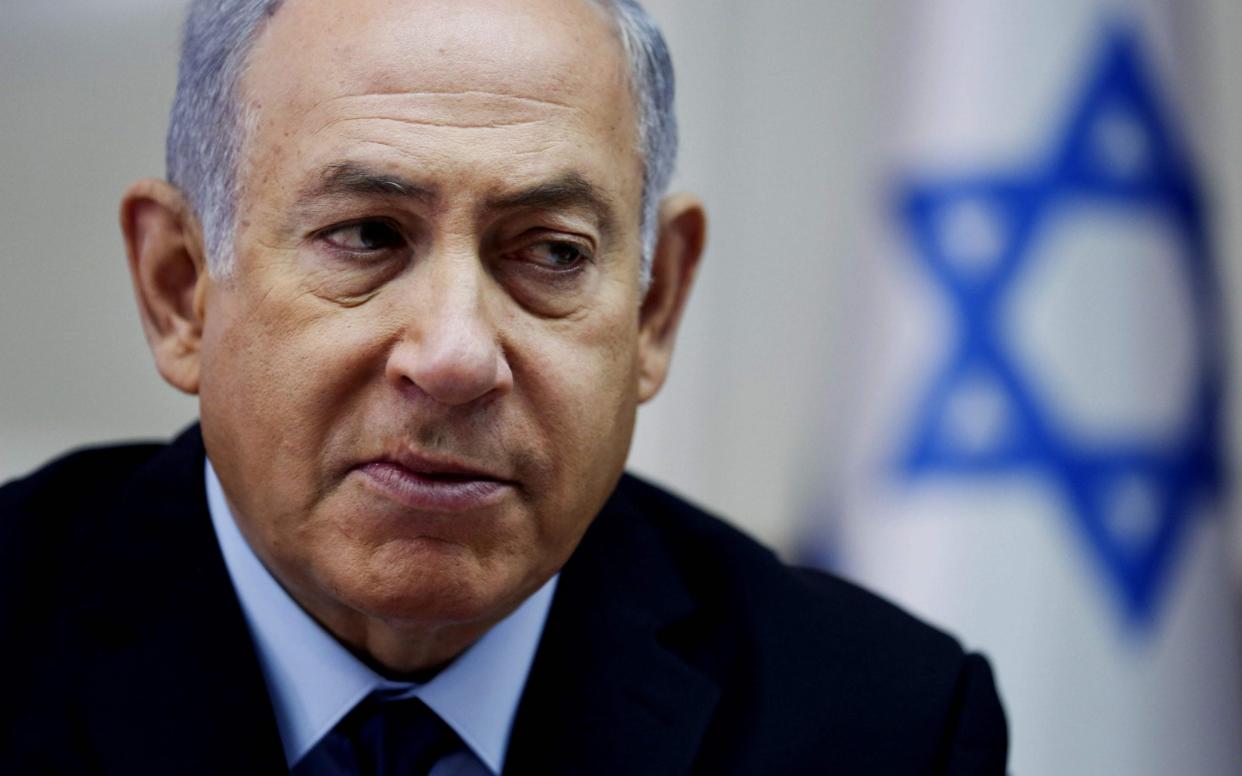 Mr Netanyahu's coalition allies called for early elections - AFP