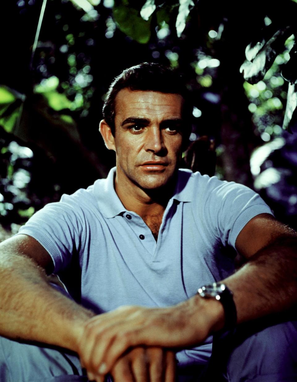 Sean Connery in Dr. No, 1962.