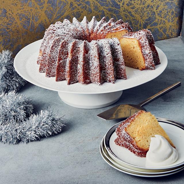 Porter Bundt Cake with Whiskey-Caramel Sauce Recipe