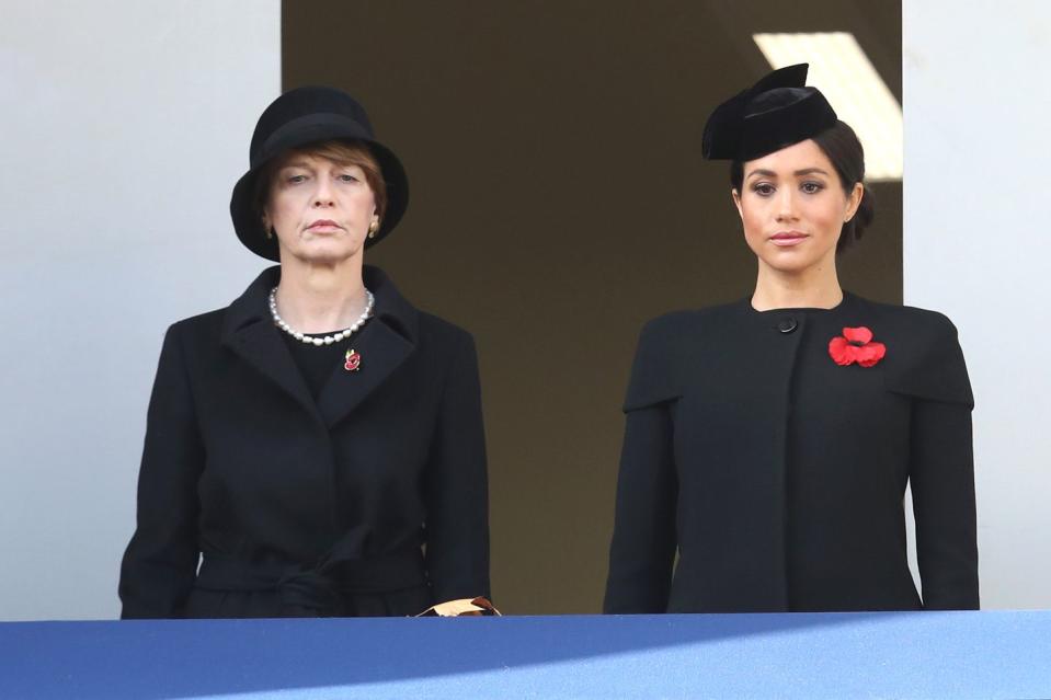 Meghan Markle at Remembrance Day Service