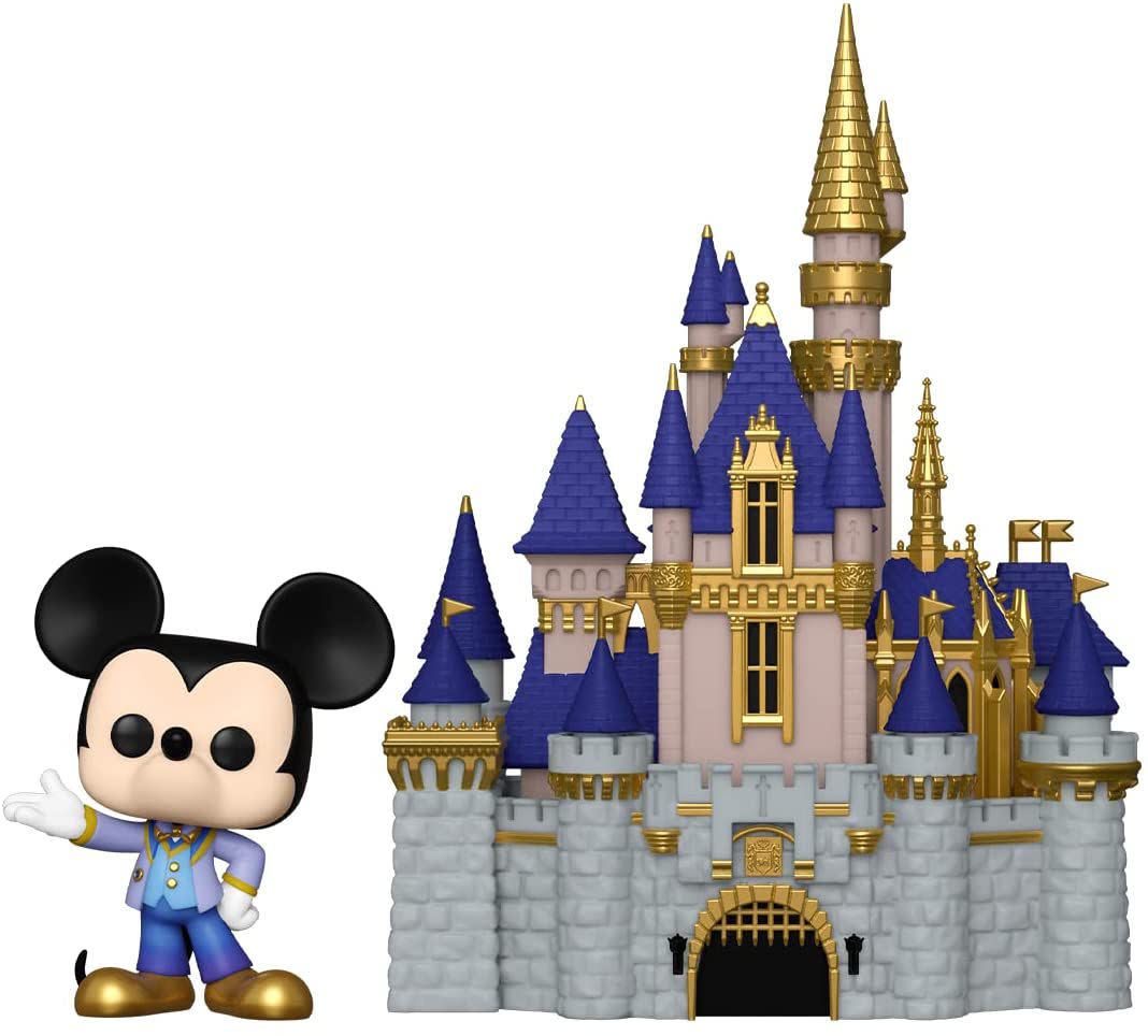 Funko Pop! Town: Walt Disney World 50th Cinderella Castle with Mickey Mouse