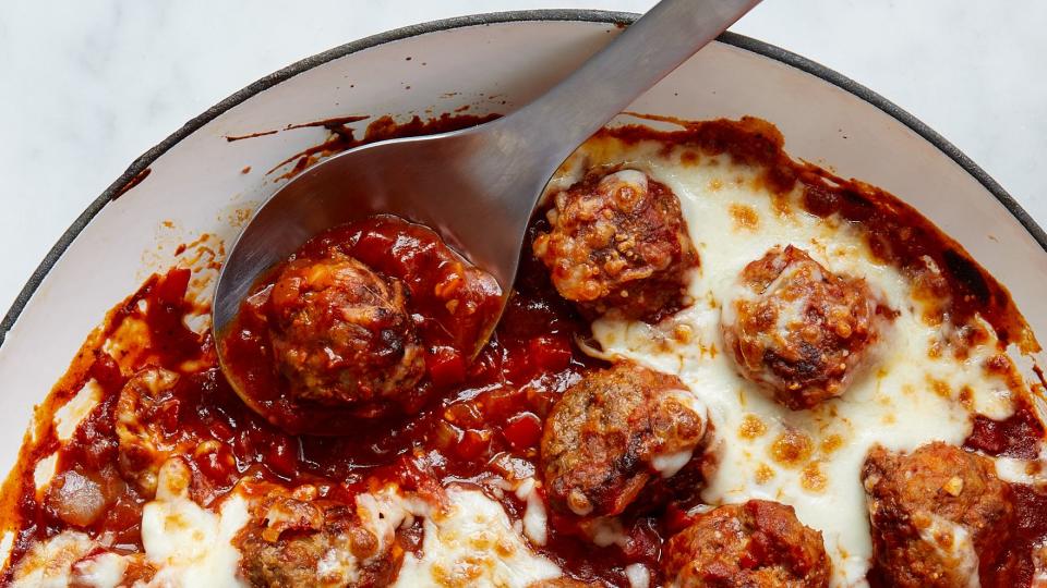 sloppy joe meatball bake