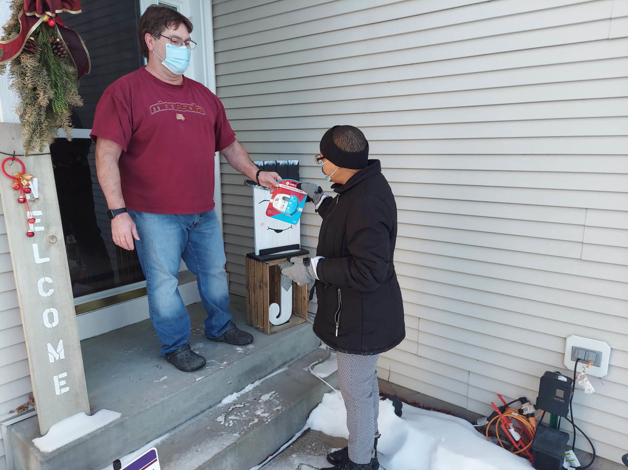 Sheletta Brundidge began collecting and donating CO alarms after her relatives died, hoping to save others.  (Courtesy Sheletta Brundidge)