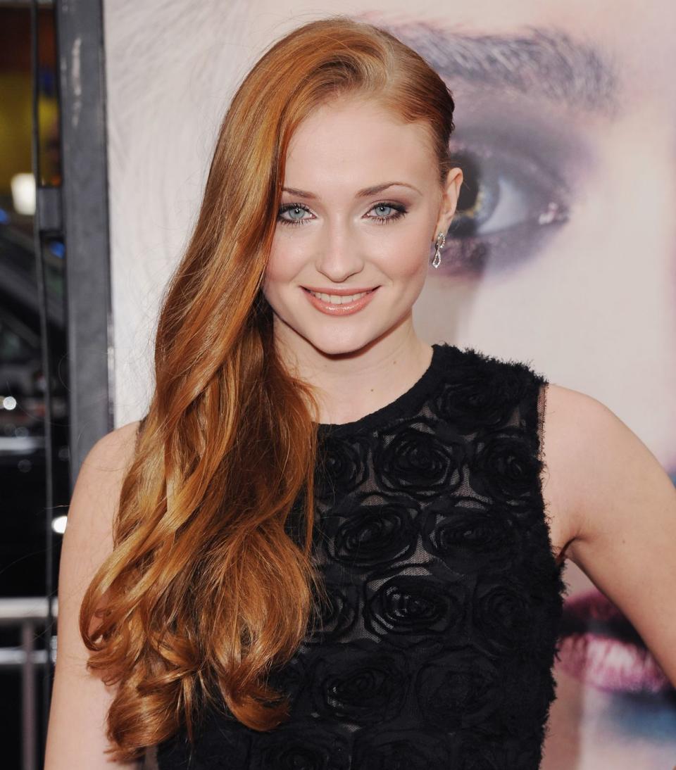 <p>The actress first dyed her hair Sansa's fiery red for <em>Game of Thrones</em> back in 2011. Hey, she looks great either way.</p>