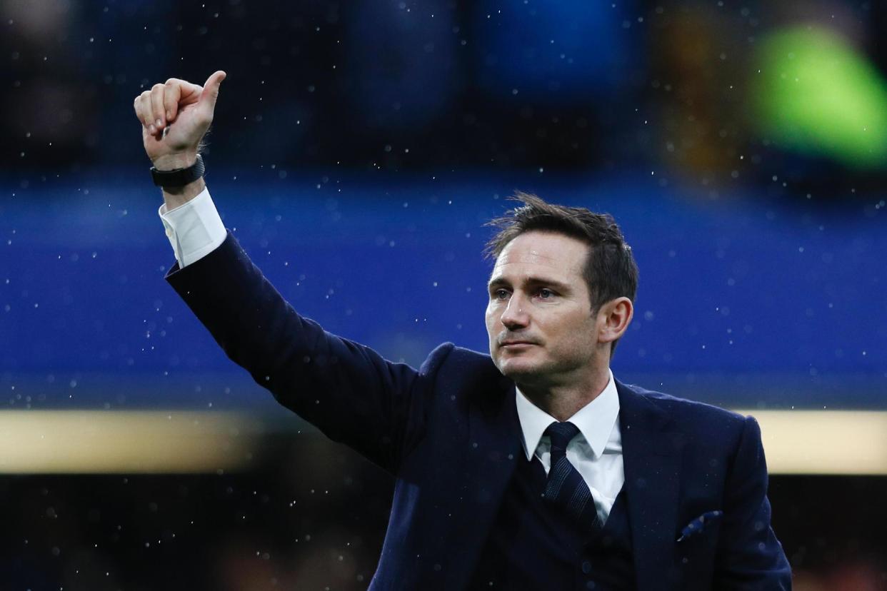 Boss: Frank Lampard says Mauricio Pochettino's