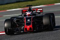 <p>How to describe Grosjean’s F1 career? Like a disco on a trampoline, up and down and up again and down again ad infinitum.<br> He clattered and banged his way through the second half of the 2009 F1 season, getting a drive for Renault as the team unravelled thanks to the ‘Crashgate’ scandal. Grosjean may have scored no points but the 2009 season gave him invaluable experience in finding excuses for spinning, crashing and generally looking out of his depth – his F1 seat went to Vitaly Petrov.<br> But all credit to this likeable individual. He took a deep breath, covered himself in glory in Auto GP and GP2, and pulled off an unlikely return to the F1 grid in 2012 with the Lotus-Renault operation.<br> This season, it’s all about whether Haas can mix it meaningfully with the midfield teams, like they did early last season. Special mention to Grosjean for one of 2016’s finest quotes, after his Malaysian Grand Prix ended in an excursion into the gravel. A somewhat surprised Grosjean said simply: ‘The brakes breaked!’ </p>