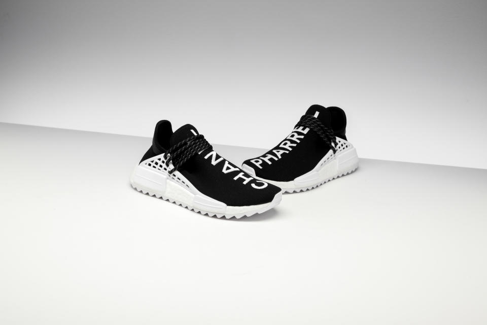 Chanel x Pharrell x Adidas NMD Hu sneakers — STADIUM GOODS