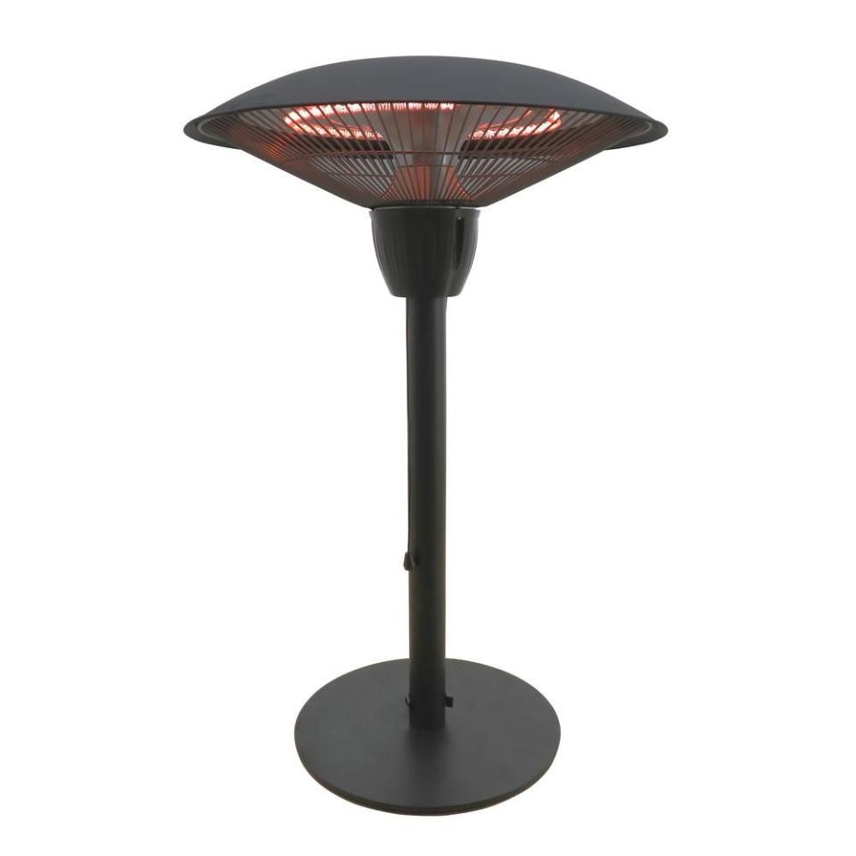 5) Best Tabletop:1500-Watt Infrared Table Top Electric Outdoor Heater