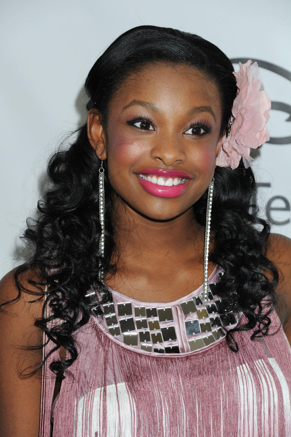 FILE - This Jan. 10, 2012 file photo shows Coco Jones arriving at Disney ABC Television Group Television Critics Association Winter Press Tour red carpet event in Pasadena, Calif. Jones, star of the Disney Channel movie, "Let it Shine," will participate in the Essence Music Festival in New Orleans on Thursday, July 5. (AP Photo/Katy Winn, file)