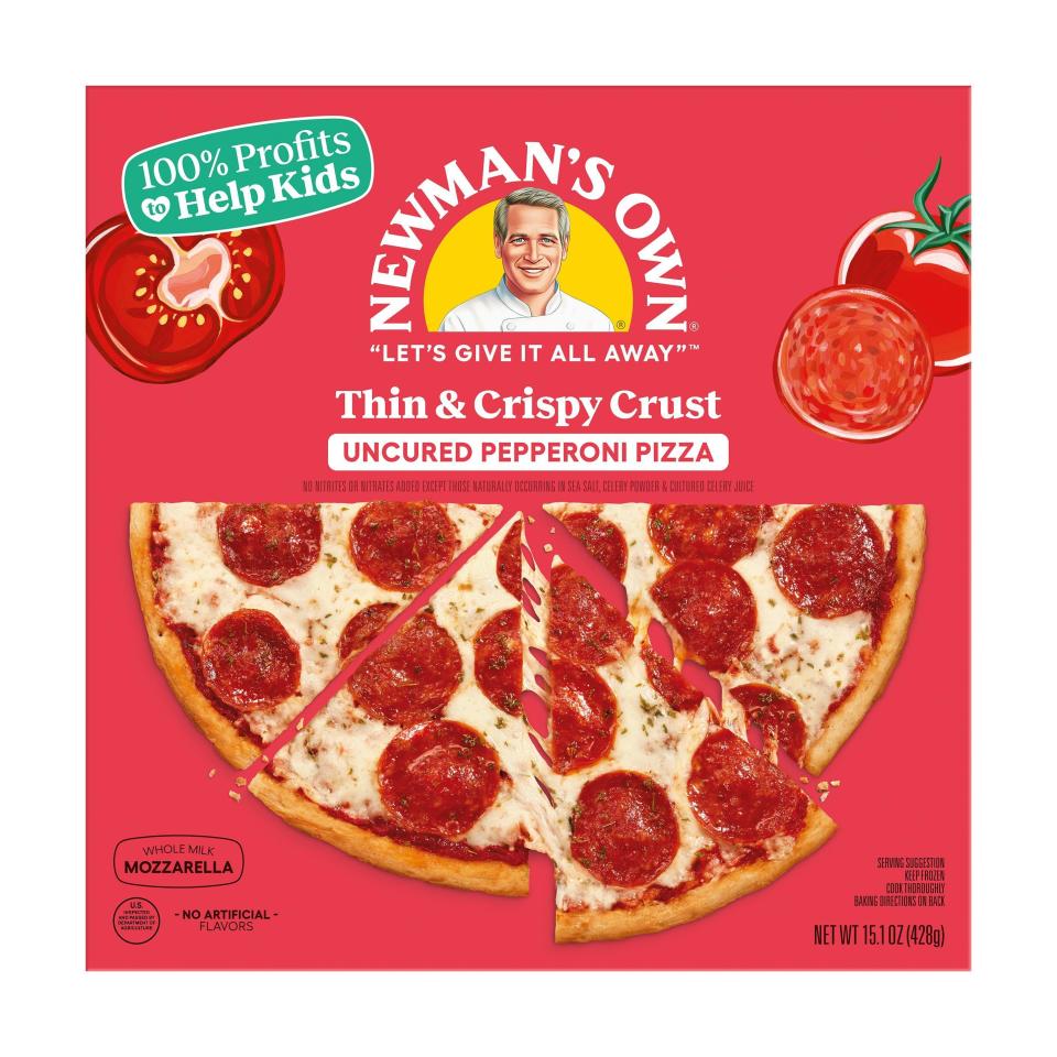 man's Own All Natural Thin & Crispy Uncured Pepperoni Pizza