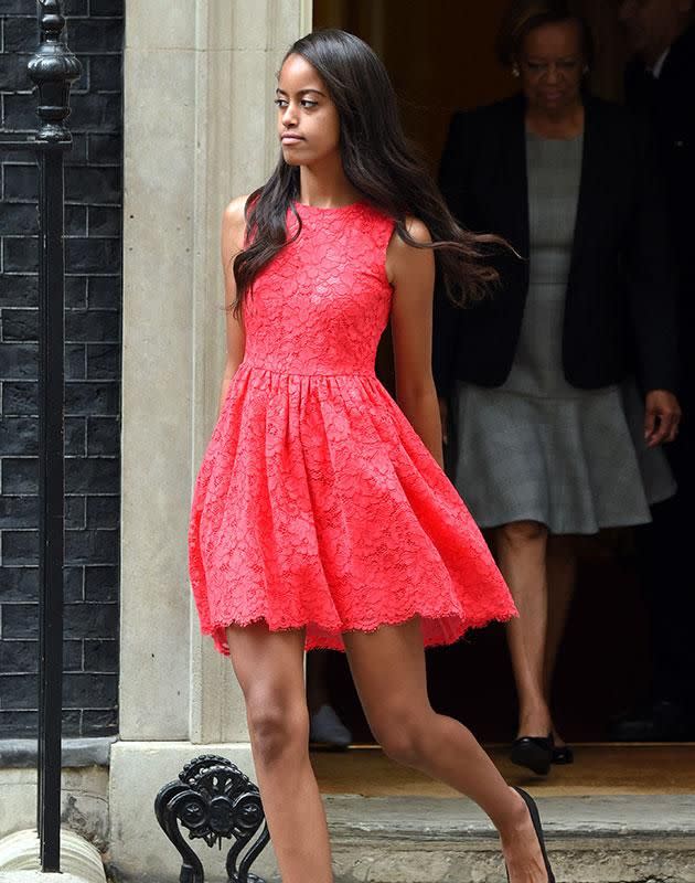 Malia Obama. Source: Getty