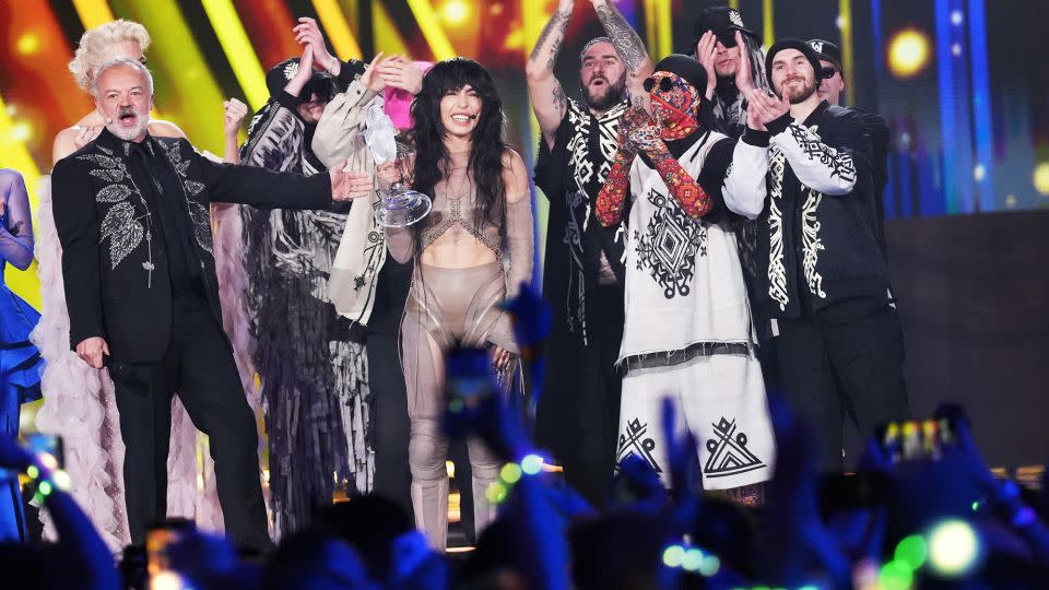 Last year, Loreen became Eurovision's second ever double-winner. "Millions of people are watching this, and millions of people are vibing with this," she says of the contest. - Dominic Lipinski/Getty Images