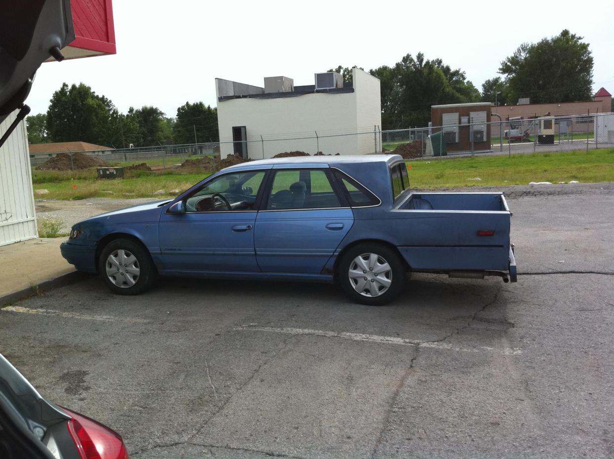 car with a truck bed