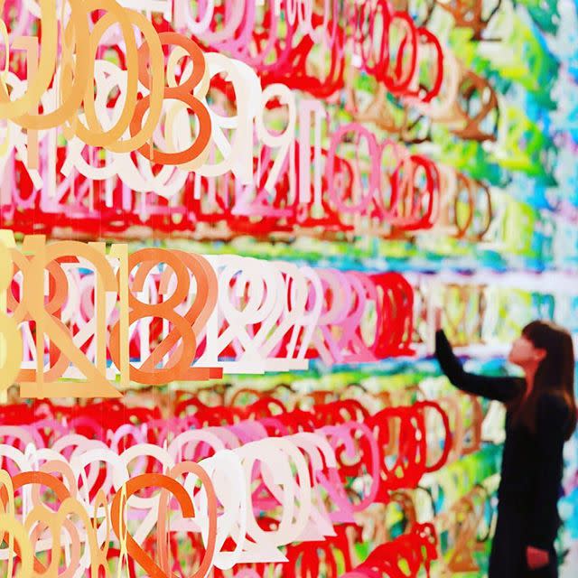 This might be the most Instagram-worthy art installation we’ve ever seen, and now we’re dying to go see it