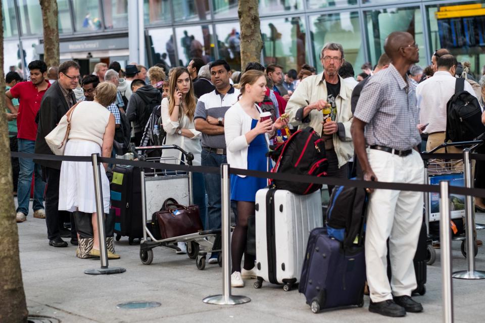 The strikes mean thousands of British Airways passengers could see their flights cancelled. (Getty)