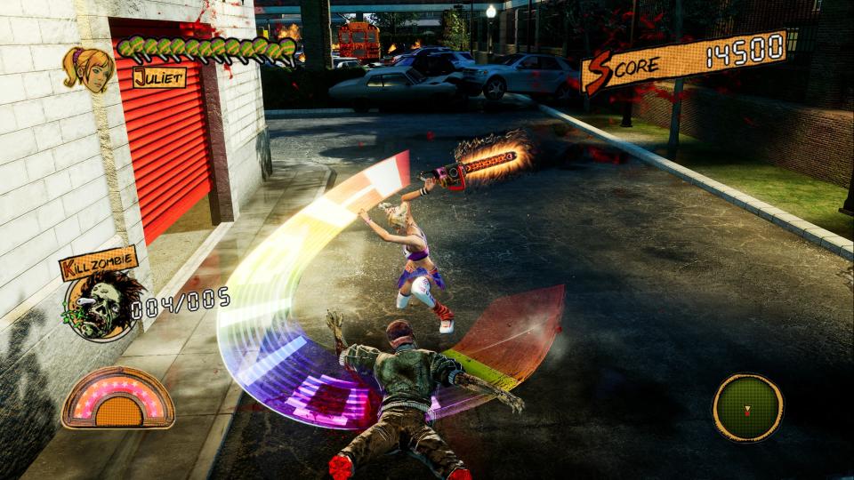 Lollipop Chainsaw RePop in-game screenshot