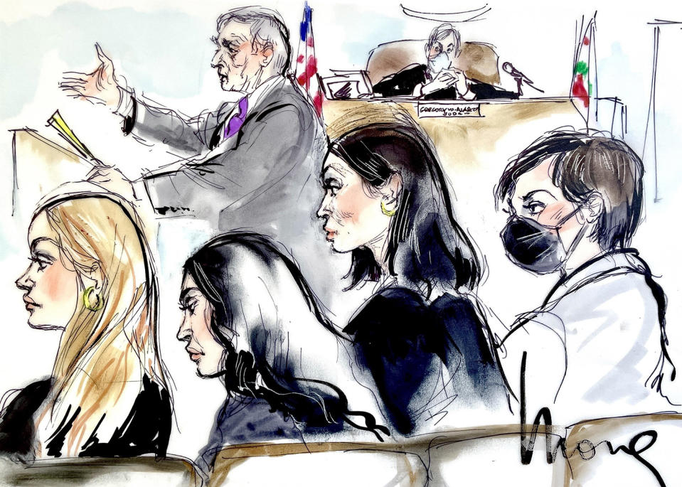 Can You Match the Courtroom Sketch to the Celebrity?