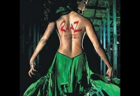 Raaz Raaz The Mystery Continues is a horror film featuring Emraan Hashmi, Kangana Ranaut and Adhyayan Suman. The poster of the film has Kangana in a green backless dress, with the film’s name written on her bare back.